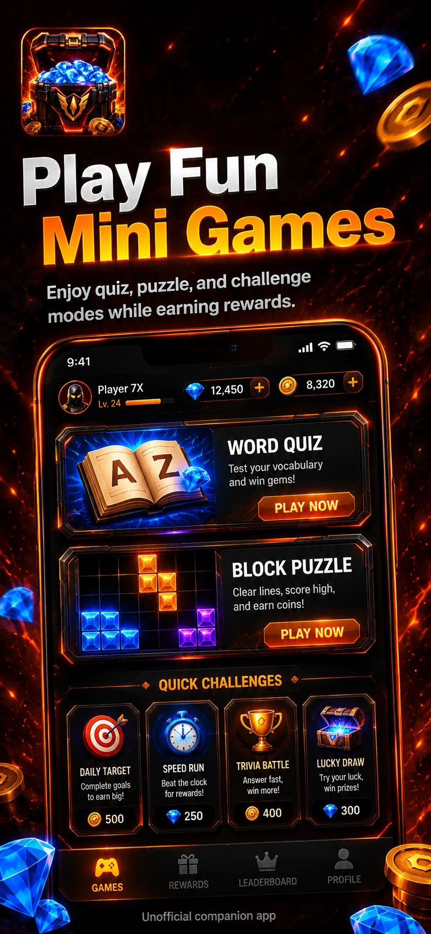 FF Diamonds Puzzle Rewards screenshot